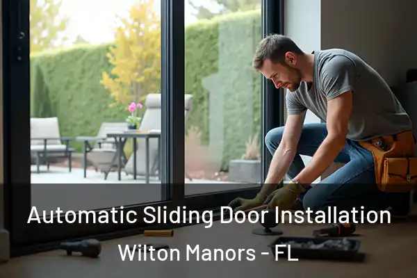 Automatic Sliding Door Installation Wilton Manors - FL