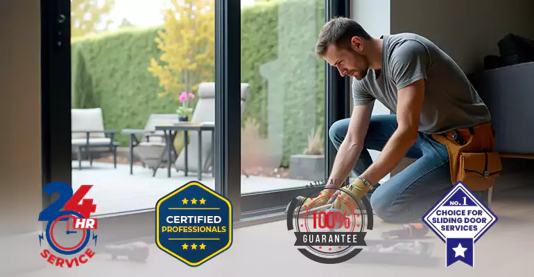 Andersen Patio Door Vinyl Repair in Wilton Manors
