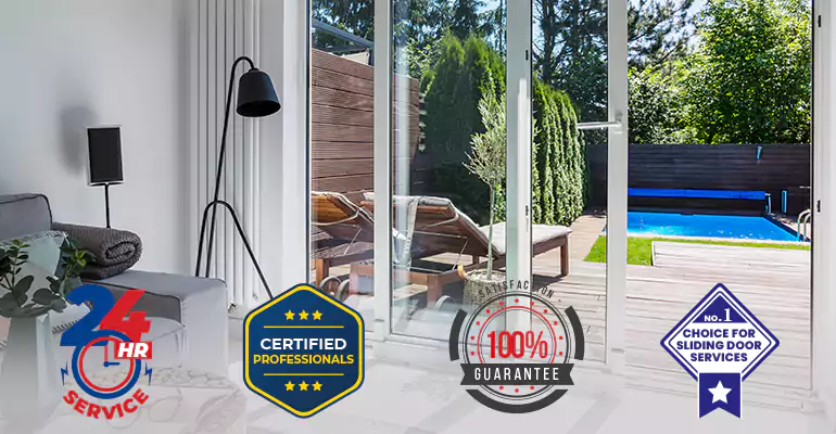 Glass Balcony Sliding Door Repair in Wilton Manors