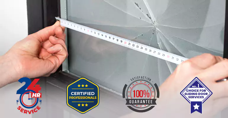 Residential Sliding Door Glass Repair in Wilton Manors