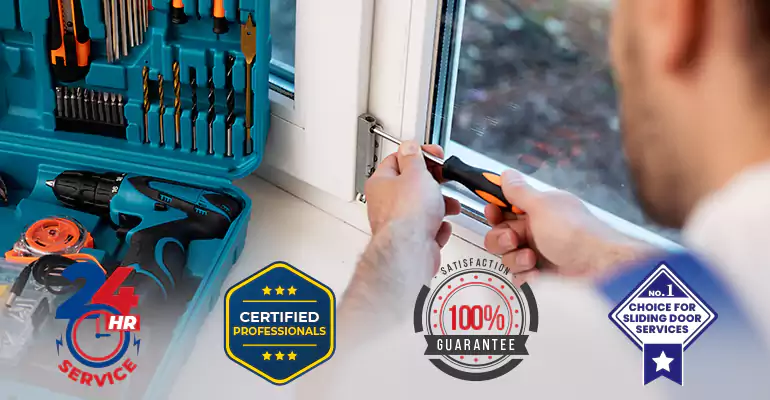 Sliding Patio Door Squeaks Repair Near Me in Wilton Manors